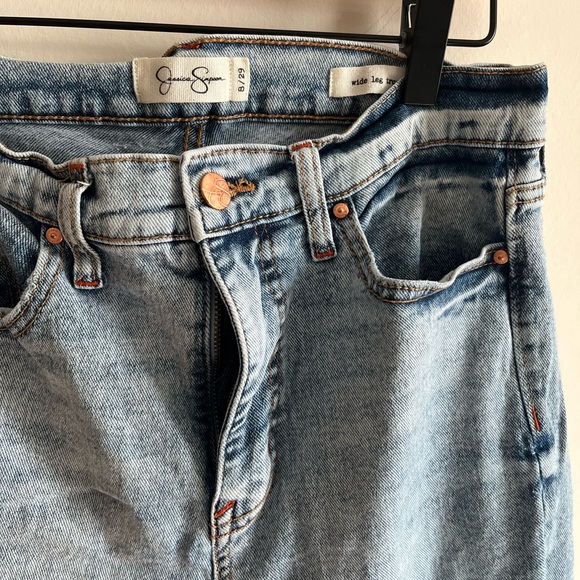 Jessica Simpson Denim - Womens Jessica Simpson Wide Leg Trouser Denim